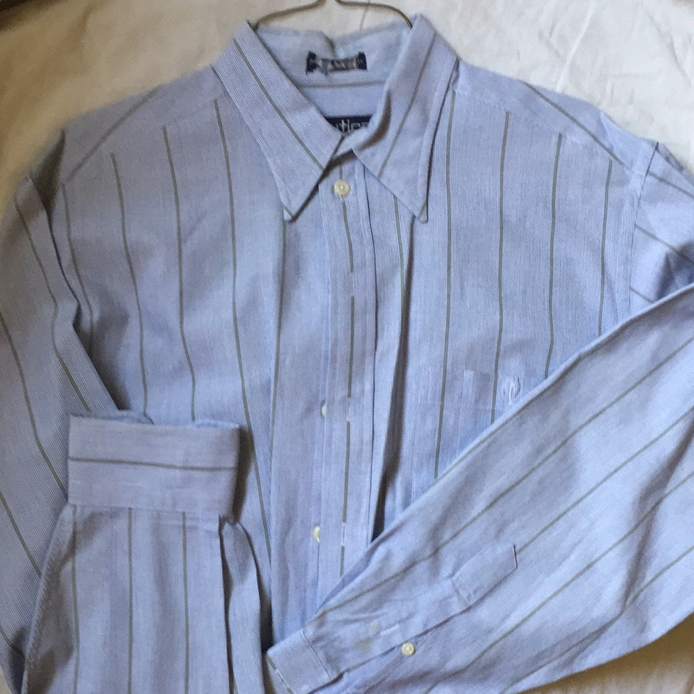 Nautica Striped Button Down Shirt 15-34